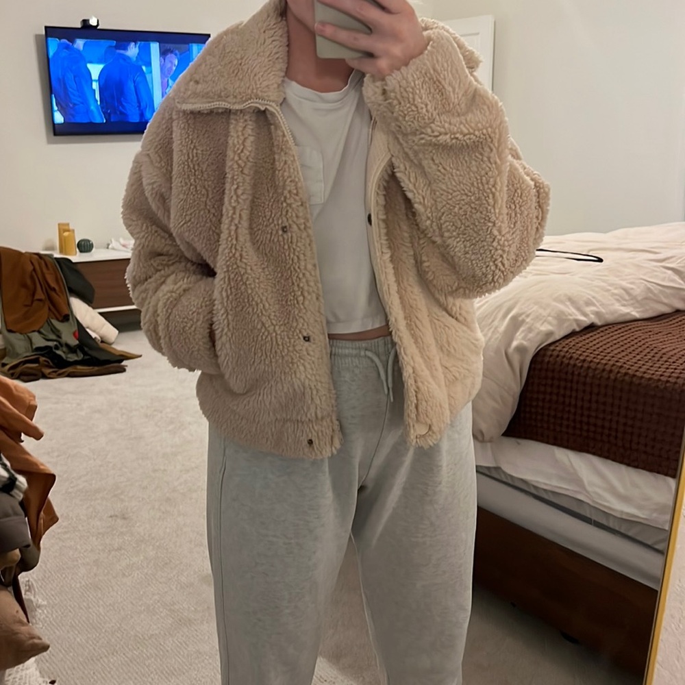 BB Dakota and Steve Madden teddy jacket - hardly worn